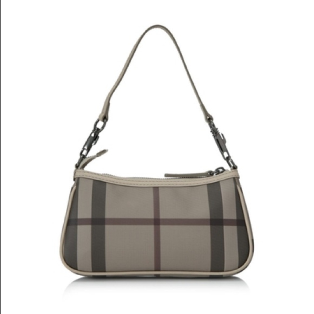NWT Burberry Smoked Check Aston Sling Bag